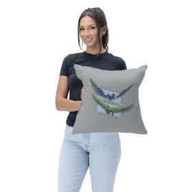 Marvel Captain America Fight and Flight Throw Pillow 18X18 Inches