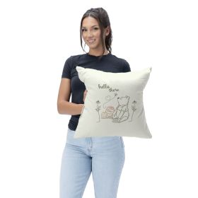 Disney Winnie the Pooh Hello There Throw Pillow 18X18 Inches
