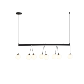 Broghan 8 - Light Sphere Globe Chandelier No Bulb