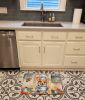 Corgi The Chef Memory Foam Kitchen Mat Machine Washable Anti-Fatigue Mat Cushion Comfort Bath Mat or Kitchen Rug