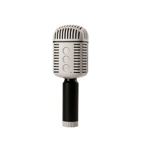 Karaoke Microphone, Speaker (Color: grey)