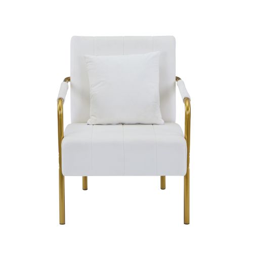 Modern Velvet Accent Chair For Living Room
